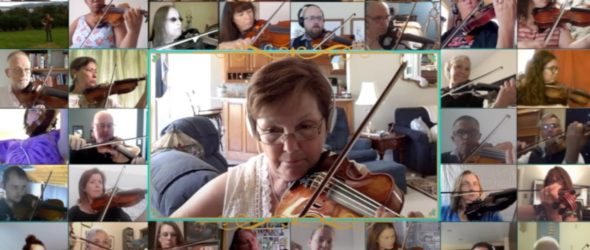 Adult Beginner Worldwide Virtual Orchestra - Violin Lesson