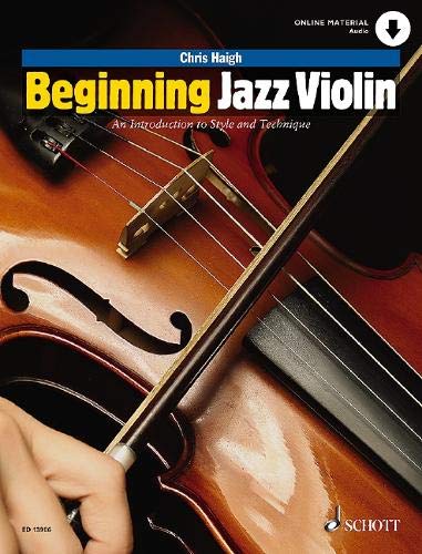 Best Violin Books - Beginning Jazz Violin An Introduction to Style and Technique by Chris Haigh