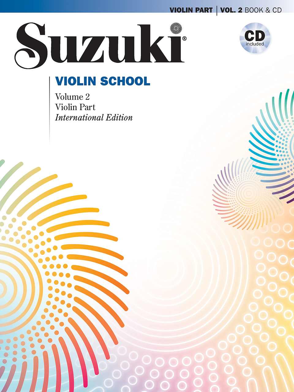 Best Violin Books - Suzuki Violin School - Violin Part - Volume 2