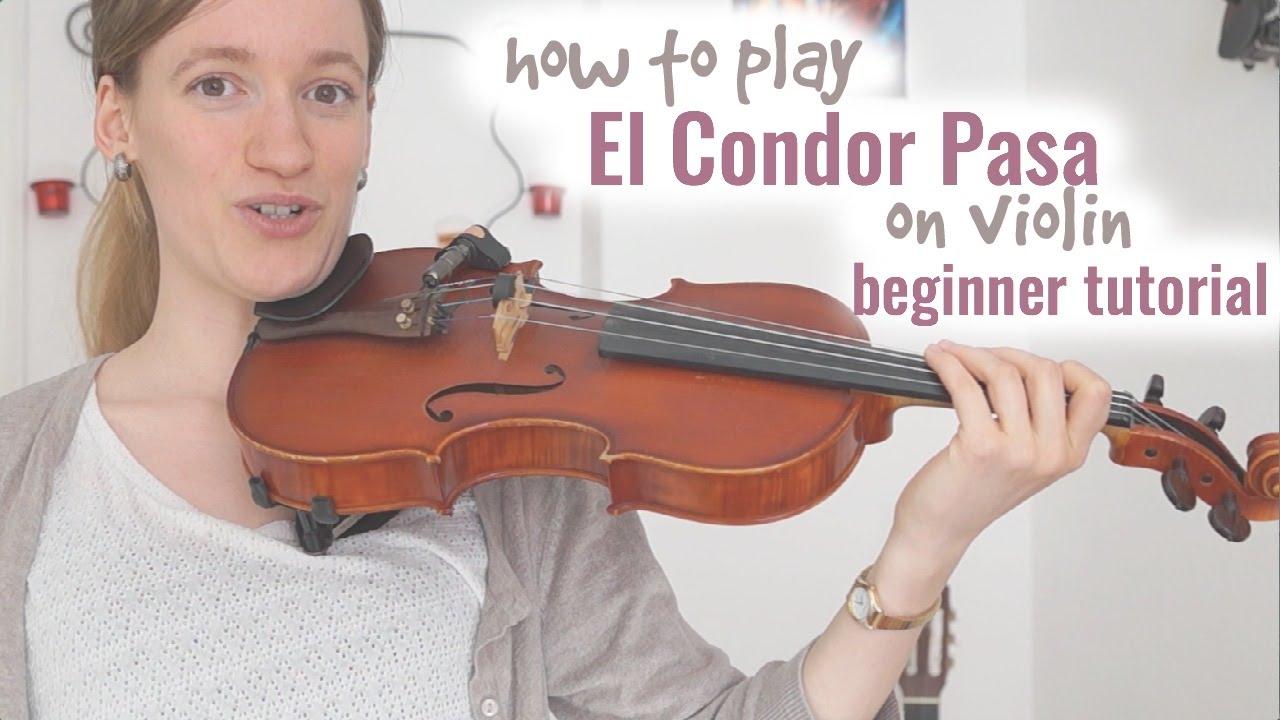 El Condor Pasa Violin Sheet Music Tutorial