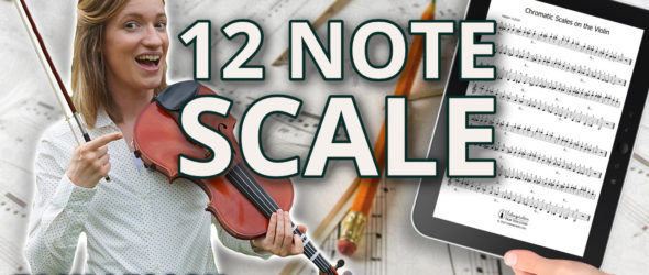 How to Play Chromatic Scales on a Violin - Violin Lesson