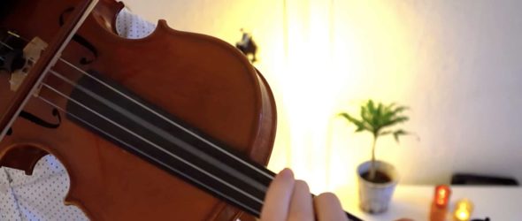 How to play Deck the Halls - Violin Lesson