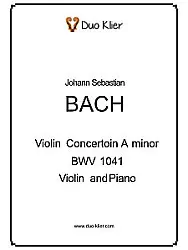 Intermediate Violin Concertos - Bach – Concerto in A Minor