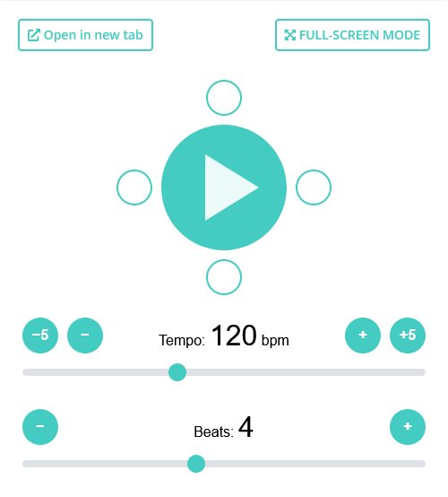 Practicing The Violin - FREE Interactive Metronome