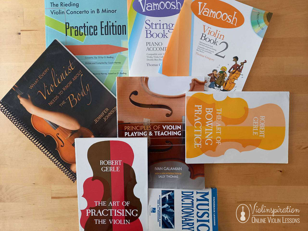 Practicing the Violin - Violin Books