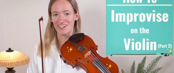 Violin Lesson How to Improvise on the Violin - Lesson 2: The Blues Scale in A Minor