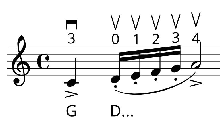 Up-Bow Staccato Practice 1