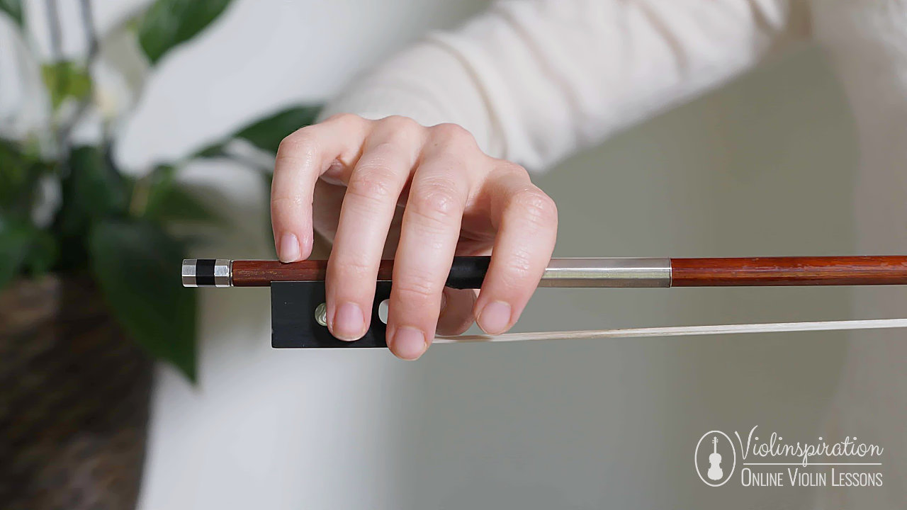 Violin Bow Holds - Franco-Belgian Bow Hold