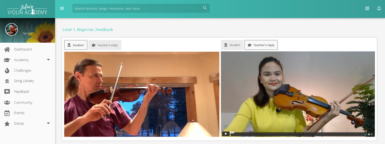 Violin Intonation Exercises - Julias Violin Academy Feedback