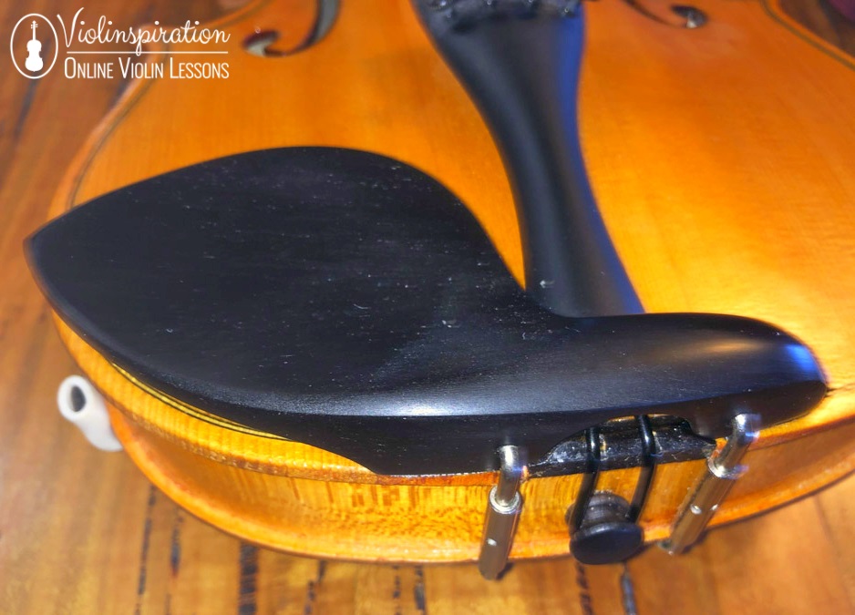 Violin Made Of - Violin Chinrest Tailgut Saddle End Button