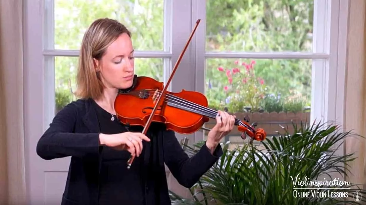 Violin Positions - Correct Higher Position 1