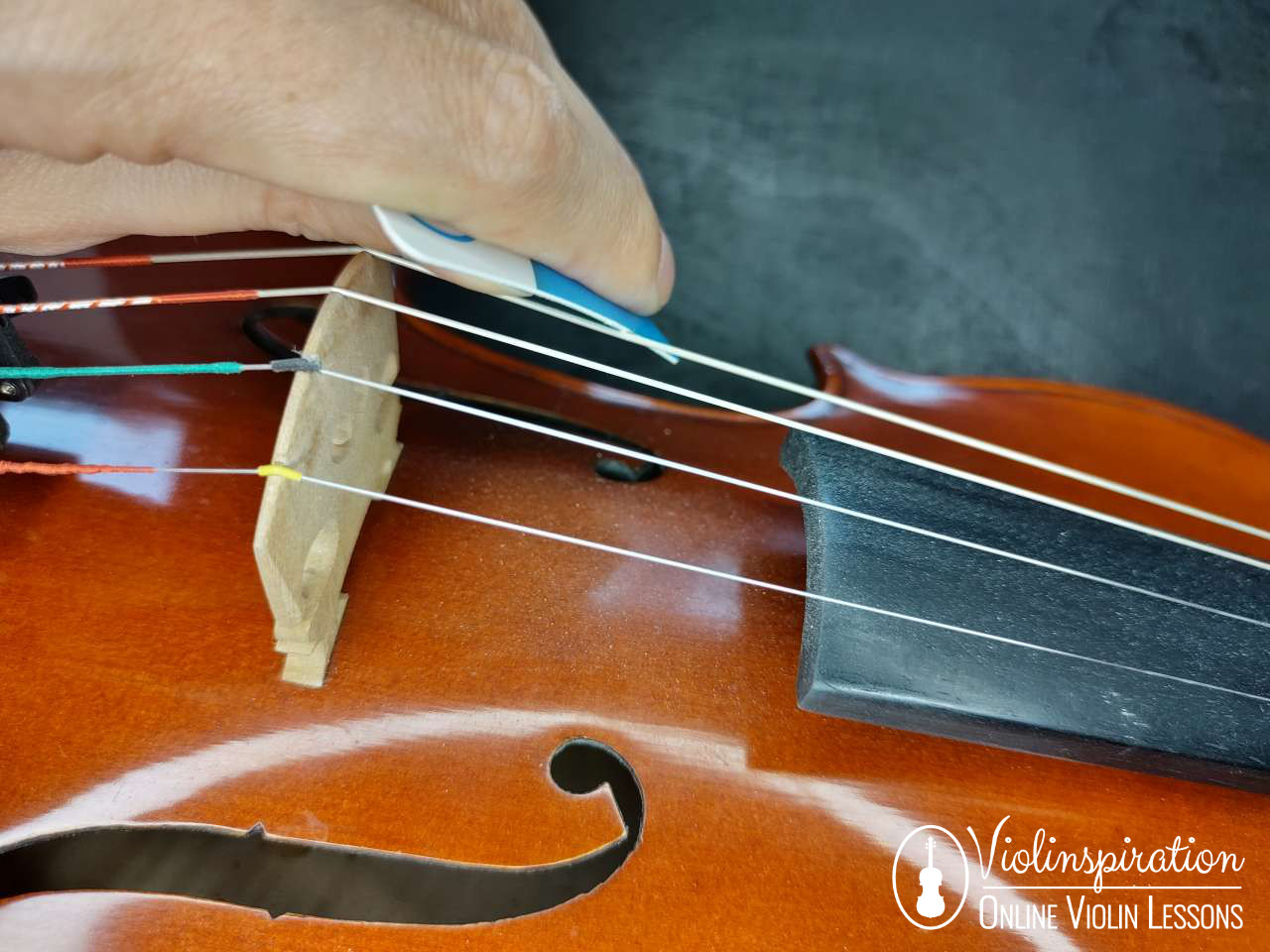 how to clean violin string - credit card logo