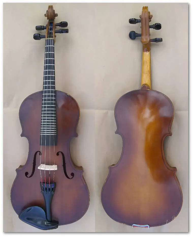 Fretted Violin - an acoustic violin with frets