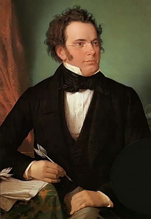 romantic period composers - Franz Schubert by Wilhelm August Rieder