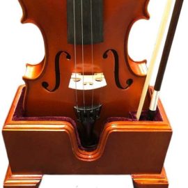 violin holder - Paititi Premium Violin Wood Stand